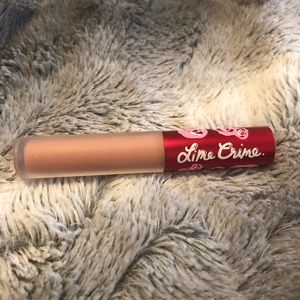 Lime Crime matte liquid lip in Lulu